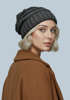 Damen Strickbeanie Slouchy Strickmütze ohne Bommel Wintermütze mitUmschlag ungefüttert Grobstrick Neverless®preview