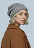 Damen Strickbeanie Slouchy Strickmütze ohne Bommel Wintermütze mitUmschlag ungefüttert Grobstrick Neverless®preview