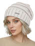 Damen Strickbeanie Slouchy Strickmütze ohne Bommel Wintermütze mitUmschlag ungefüttert Grobstrick Neverless®preview