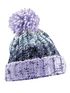 Damen Strickmütze Grobstrick Bunt Gemustert Fleecefutter Wintermütze Pudelmütze Strickbommel Neverless®preview