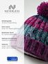 Damen Strickmütze Grobstrick Bunt Gemustert Fleecefutter Wintermütze Pudelmütze Strickbommel Neverless®preview