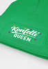 Damen Strickmütze - Konfetti Queen - Spruch Karneval Fasching Aufdruck Lustig - Beanie mit bedrucktem Patch - Damenmütze Moonworks®preview