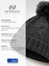 Damen Strickmütze mit Bommel Grobstrick Pudelmütze mit Fellbommel Fake Fur Wintermütze Neverless®preview