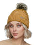 Damen Strickmütze mit Bommel Grobstrick Pudelmütze mit Fellbommel Fake Fur Wintermütze Neverless®preview