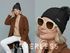 Damen Strickmütze mit Fleecefutter Pudelmütze Wintermütze Warm & Gefüttert mit Bommel Model 1975 Neverless®preview