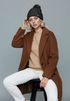 Damen Strickmütze mit Fleecefutter Pudelmütze Wintermütze Warm & Gefüttert mit Bommel Model 1975 Neverless®preview