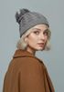 Damen Strickmütze mit Fleecefutter Pudelmütze Wintermütze Warm & Gefüttert mit Bommel Model 1975 Neverless®preview