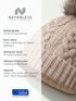 Damen Strickmütze mit Pompom Zopfstrickmuster Bommelmütze gefüttert mit Fleece Wintermütze Model 1979 Neverless®preview