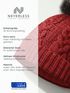 Damen Strickmütze mit Pompom Zopfstrickmuster Bommelmütze gefüttert mit Fleece Wintermütze Model 1979 Neverless®preview