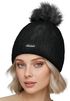Damen Strickmütze Zopfmuster Fleccefutter Bommelmütze Pudelmütze Wintermütze Accessoires Herbst Winter Model 2213 Neverless®preview