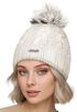 Damen Strickmütze Zopfmuster Fleccefutter Bommelmütze Pudelmütze Wintermütze Accessoires Herbst Winter Model 2213 Neverless®preview