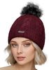 Damen Strickmütze Zopfmuster Fleccefutter Bommelmütze Pudelmütze Wintermütze Accessoires Herbst Winter Model 2213 Neverless®preview