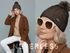 Damen Strickmütze Zopfmuster Fleccefutter Bommelmütze Pudelmütze Wintermütze Accessoires Herbst Winter Model 2213 Neverless®preview