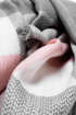 Damen Strickschal kariert Karo XXL Wollschal Winterschal quadratisch Autiga®preview