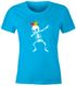 Damen T-Fasching Karneval Dabbing Skelett Kostüm Verkleidung Faschingskostüme Frauen Funshirt Moonworks®preview