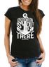 Damen T-Shirt Adventure is out there Anker mit Spruch Abendteuer Slim Fit Neverless®preview