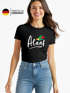 Damen T-Shirt Alaaf Helau Ahoi Faschings-Shirt Karneval Fastnacht Fun-Shirt Slim Fit Moonworks®preview