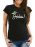 Damen T-Shirt Alaaf Helau Ahoi Karneval Fasching Fasnacht Narrenruf Jeck Narr Fun-Shirt Moonworks®preview