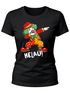 Damen T-Shirt Alaaf Helau Fasching Karneval Dabbing Clown Kostüm-Ersatz Last Minute Faschingskostüme Frauen Funshirt Moonworks®preview