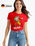 Damen T-Shirt Alaaf Helau Fasching Karneval Dabbing Clown Kostüm-Ersatz Last Minute Faschingskostüme Frauen Funshirt Moonworks®preview