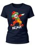 Damen T-Shirt Alaaf Helau Fasching Karneval Dabbing Clown Kostüm-Ersatz Last Minute Faschingskostüme Frauen Funshirt Moonworks®preview
