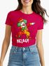 Damen T-Shirt Alaaf Helau Fasching Karneval Dabbing Clown Kostüm-Ersatz Last Minute Faschingskostüme Frauen Funshirt Moonworks®preview