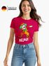 Damen T-Shirt Alaaf Helau Fasching Karneval Dabbing Clown Kostüm-Ersatz Last Minute Faschingskostüme Frauen Funshirt Moonworks®preview