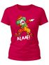 Damen T-Shirt Alaaf Helau Fasching Karneval Dabbing Clown Kostüm-Ersatz Last Minute Faschingskostüme Frauen Funshirt Moonworks®preview