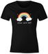 Damen T-Shirt Alles wird gut Mutmacher Trost Aufmunterung positiv denken durchhalten Moonworks®preview