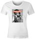 Damen T-Shirt Aperölchen Fotoprint Schwarzweiss Retro Design Fun-Shirt Spruch lustig Moonworks®preview