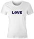 Damen T-Shirt Aufdruck Love Anker Liebe Statement Botschaft Print maritim Frauen Fun-Shirt Moonworks®preview