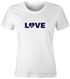 Damen T-Shirt Aufdruck Love Anker Liebe Statement Botschaft Print maritim Frauen Fun-Shirt Moonworks®preview