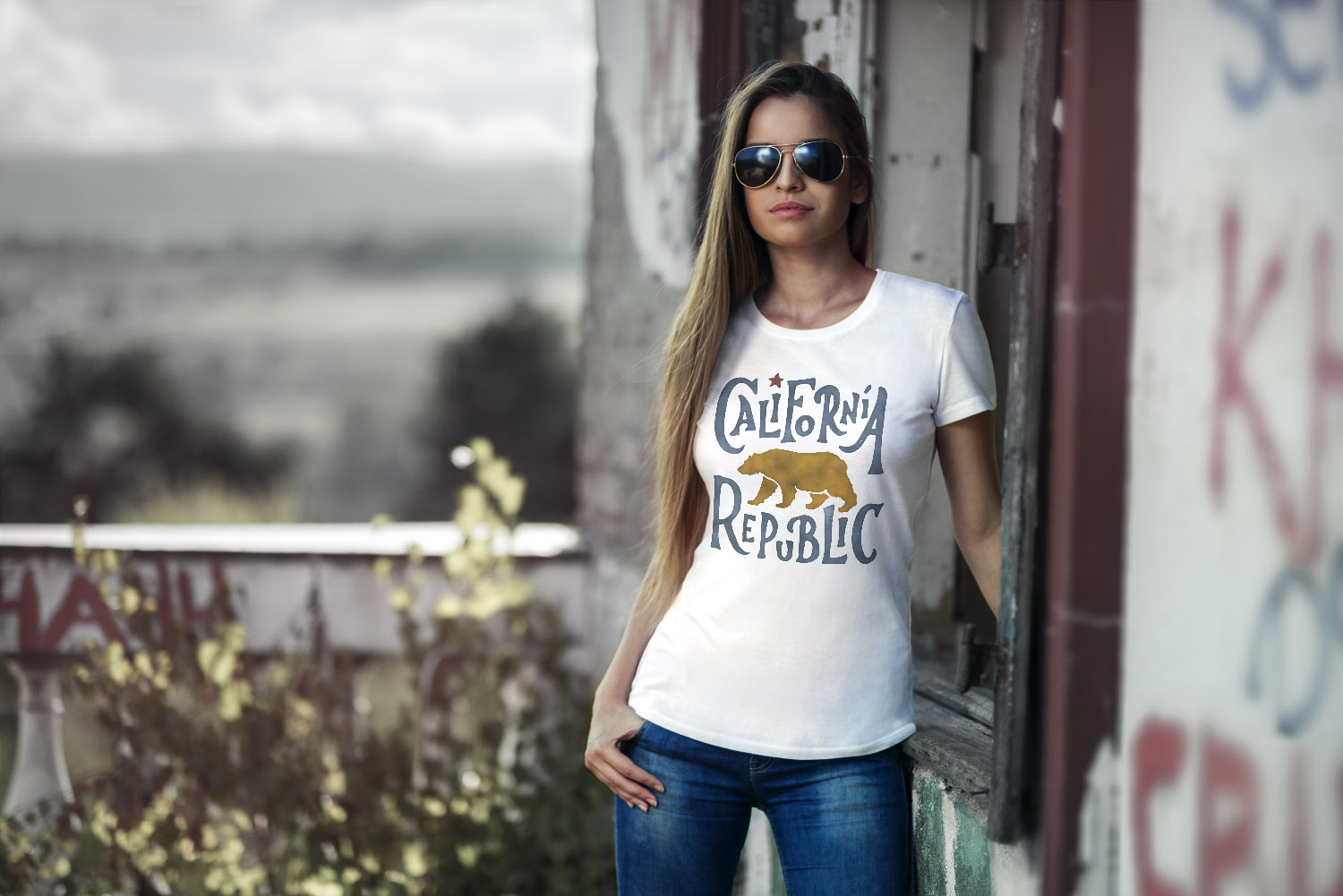Neverless Hoodie Herren Mit California Republic Print – Kapuzenpullover Aus Baumwolle, Lässig & Bequem Für Streetwear & Freizeit