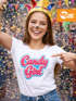 Damen T-Shirt - Candygirl - Fasching Karneval Kostüm-Ersatz Verkleidung Last Minute Kostüm Funshirt Slim Fit Moonworks®preview