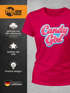 Damen T-Shirt - Candygirl - Fasching Karneval Kostüm-Ersatz Verkleidung Last Minute Kostüm Funshirt Slim Fit Moonworks®preview