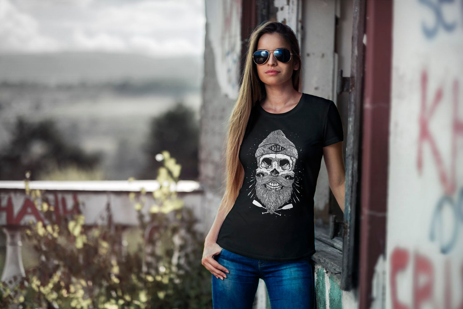 Damen Tank-Top Woman Sailor Captain Pin-Up Kapitän Racerback Neverless®