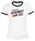 Damen T-Shirt Deutschland Fan-Shirt Retro Fußball WM 2018 Weltmeisterschaft Fan-Trikot Moonworks®preview