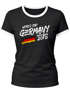 Damen T-Shirt Deutschland Fan-Shirt Retro Fußball WM Fußball-Sommer 2026 Weltmeisterschaft Fan-Trikot Moonworks®preview