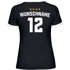 Damen T-Shirt Deutschland Trikot Name Trikotnummer personalisierbar Fußball Weltmeisterschaft 2026 Fanshirt Moonworkspreview