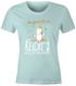 Damen T-Shirt Einhorn auf Schaukel "Mir reicht`s ich geh schaukeln" Spruch Slim Fit Moonworks®preview