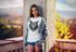 Damen T-Shirt Eule Slim Fit Neverless®preview