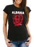 Damen T-Shirt Fanshirt Albanien Albania Fußball EM WM Löwe Shqipërisë MoonWorks®preview