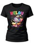 Damen T-Shirt Fasching Karneval Clown Helau Alaaf Verkleidung Last Minute Faschingskostüm Funshirt Moonworks®preview