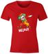 Damen T-Shirt Fasching Karneval Dabbing Clown Kostüm-Ersatz Last Minute Faschingskostüme Frauen Funshirt Moonworks®preview