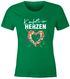 Damen T-Shirt Fasching Karneval Konfetti im Herzen Kostüm-Ersatz Verkleidung Funshirt Frauen Moonworks®preview