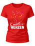 Damen T-Shirt Fasching Karneval Konfetti im Herzen Kostüm-Ersatz Verkleidung Funshirt Frauen Moonworks®preview