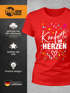 Damen T-Shirt Fasching Karneval Konfetti im Herzen Kostüm-Ersatz Verkleidung Funshirt Frauen Moonworks®preview