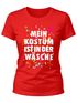 Damen T-Shirt Fasching Karneval Kostüm Verkleidung Last Minute Faschingskostüme Frauen Funshirt Moonworks®preview