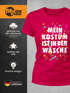 Damen T-Shirt Fasching Karneval Kostüm Verkleidung Last Minute Faschingskostüme Frauen Funshirt Moonworks®preview