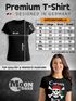 Damen T-Shirt Fasching Karneval Pirat Captain Jeck Kostüm-Ersatz Verkleidung Faschingskostüme Frauen Funshirt Moonworks®preview
